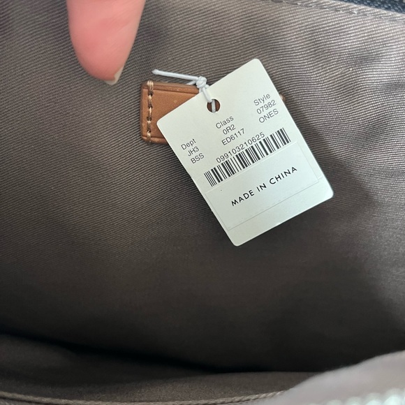 J Crew Black and Glittery Silver Clutch Bag - Picture 2 of 8